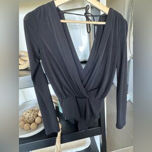 BCBGeneration Black Bodysuit